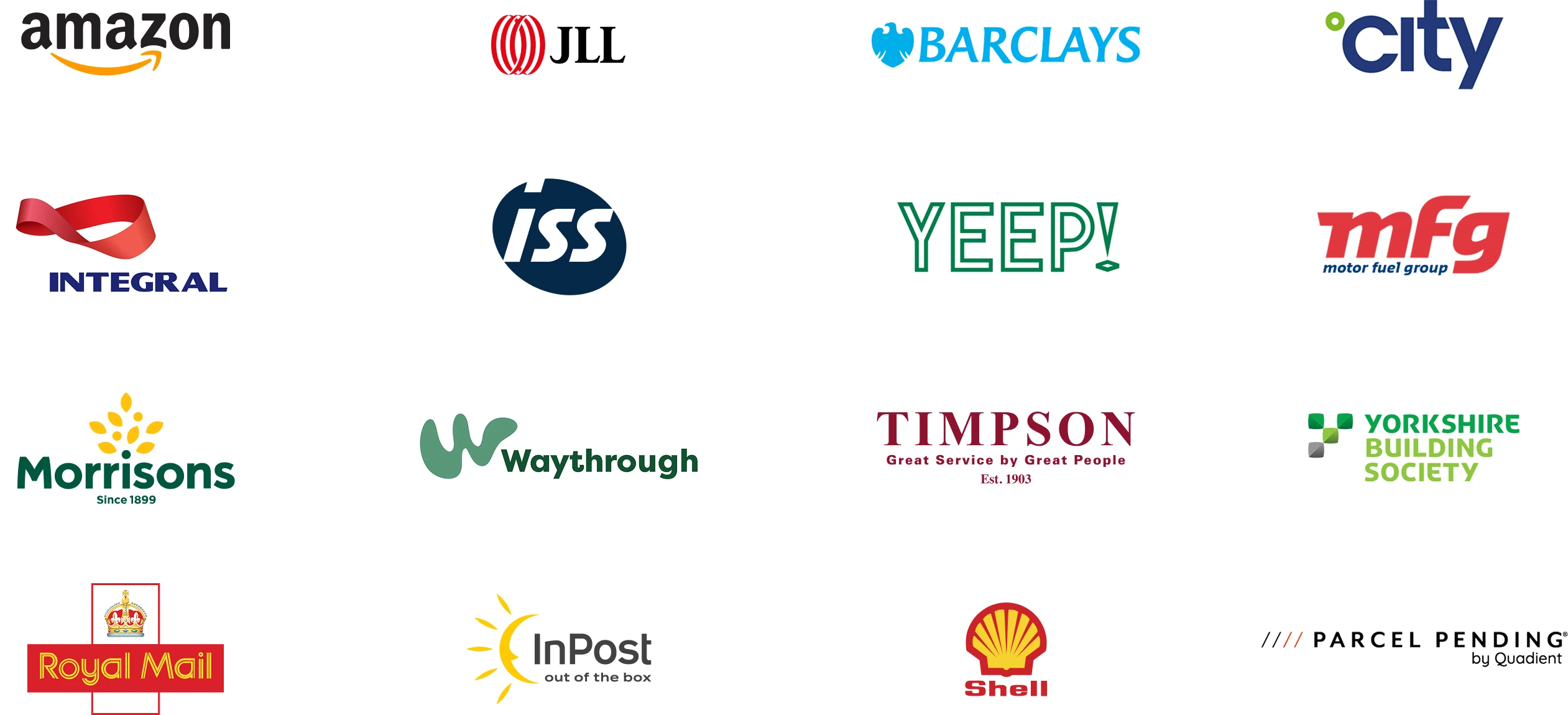 Brand Link customers including Amazon, Shell and Royal Mail 